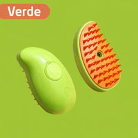 Cepillo de vapor Lyveto color verde