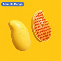 Cepillo de vapor Lyveto color amarillo mango